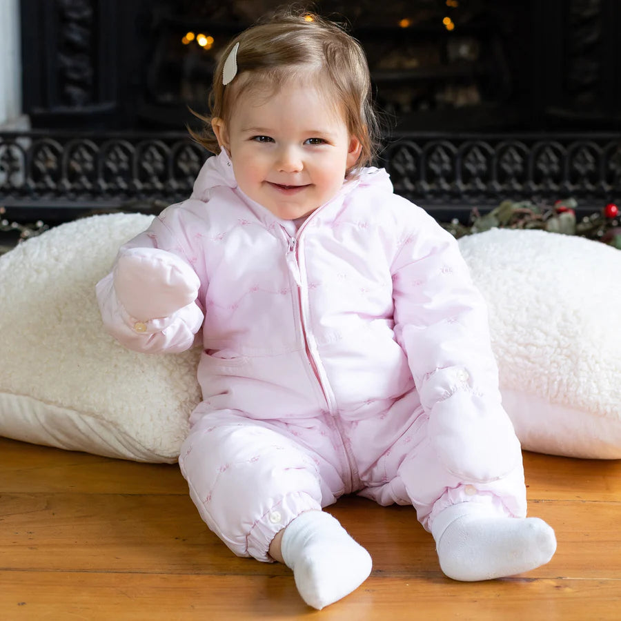 Emile et Rose, Snowsuits, Emile et Rose - Pink snowsuit, Cicely