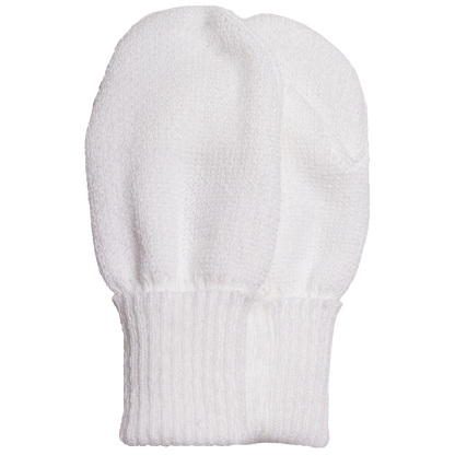 Satila, mittens, Satila - Baby mitts, Twiddle, white, with thumbs