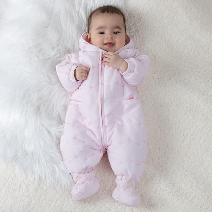 Emile et Rose, Snowsuits, Emile et Rose - Pink snowsuit, Cicely