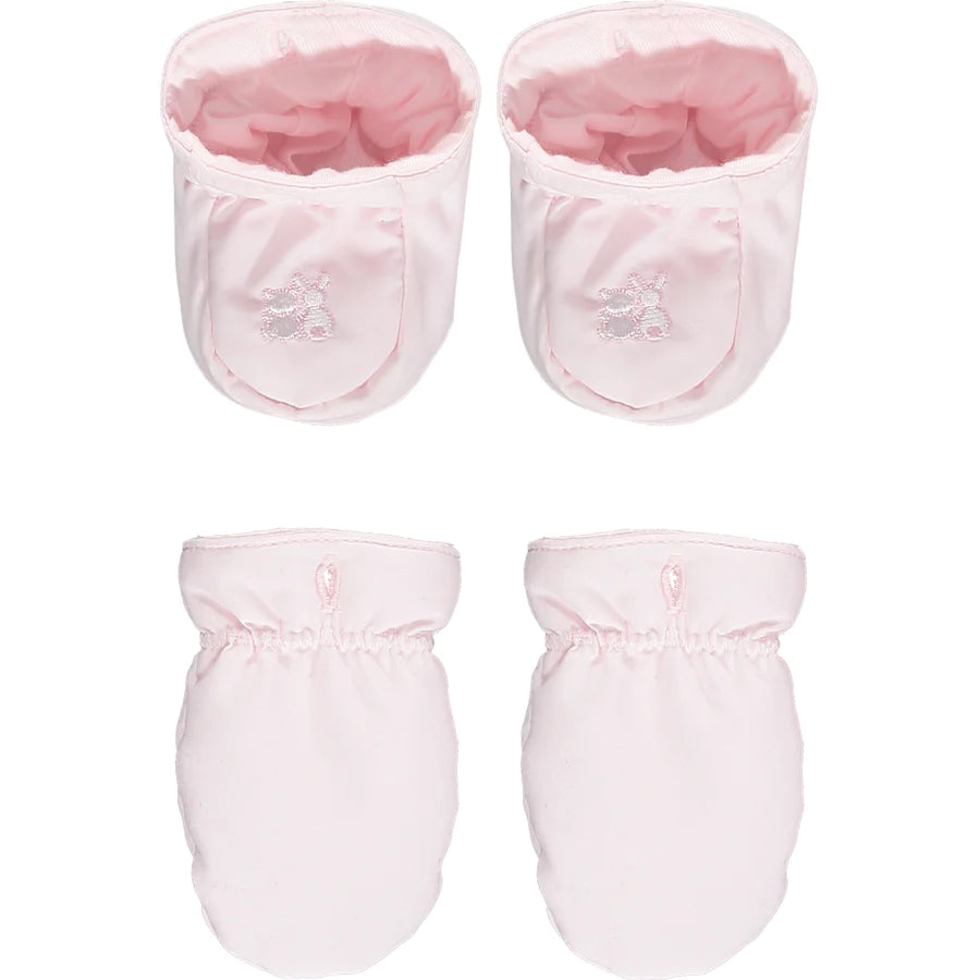 Emile et Rose, Snowsuits, Emile et Rose - Pink snowsuit, Cicely