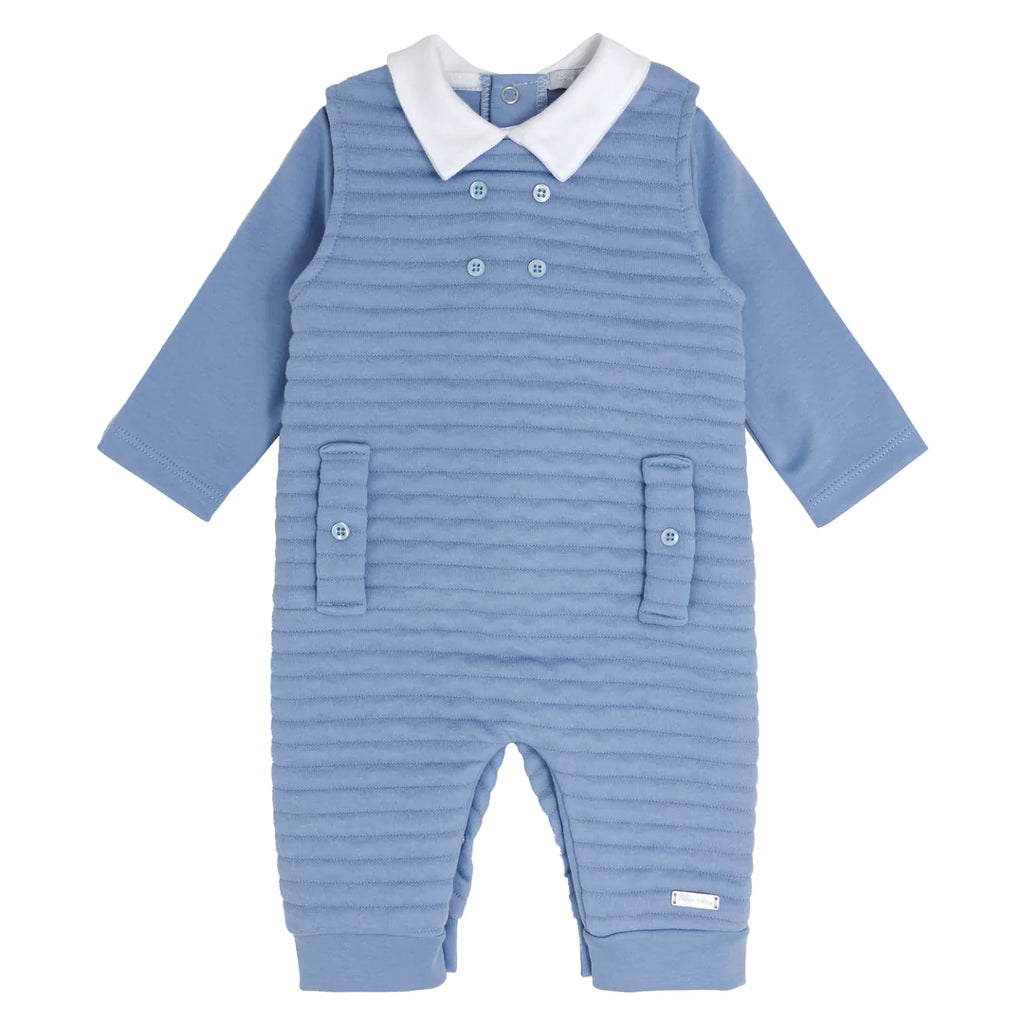 blues baby, Dungaree sets, blues blues baby - Blue 2 piece dungaree set, BB0568