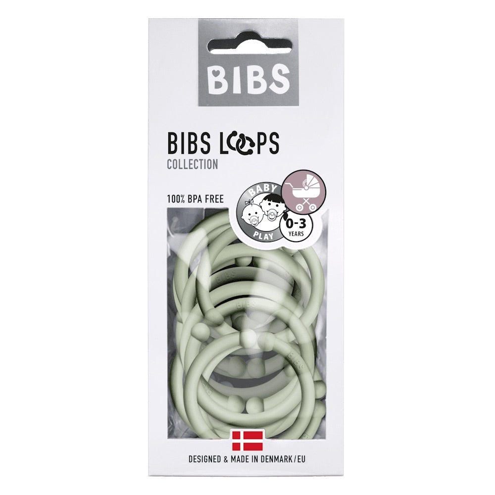 Bibs, loops, Bibs  - Loops 12 pk Choose colour