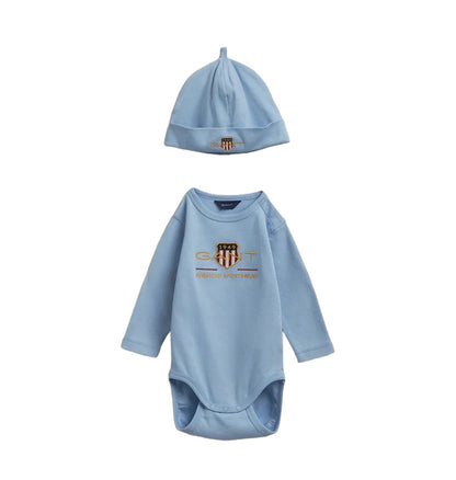 Gant, Tops, Gant - Baby archive shield Body and Beanie 12m-18m