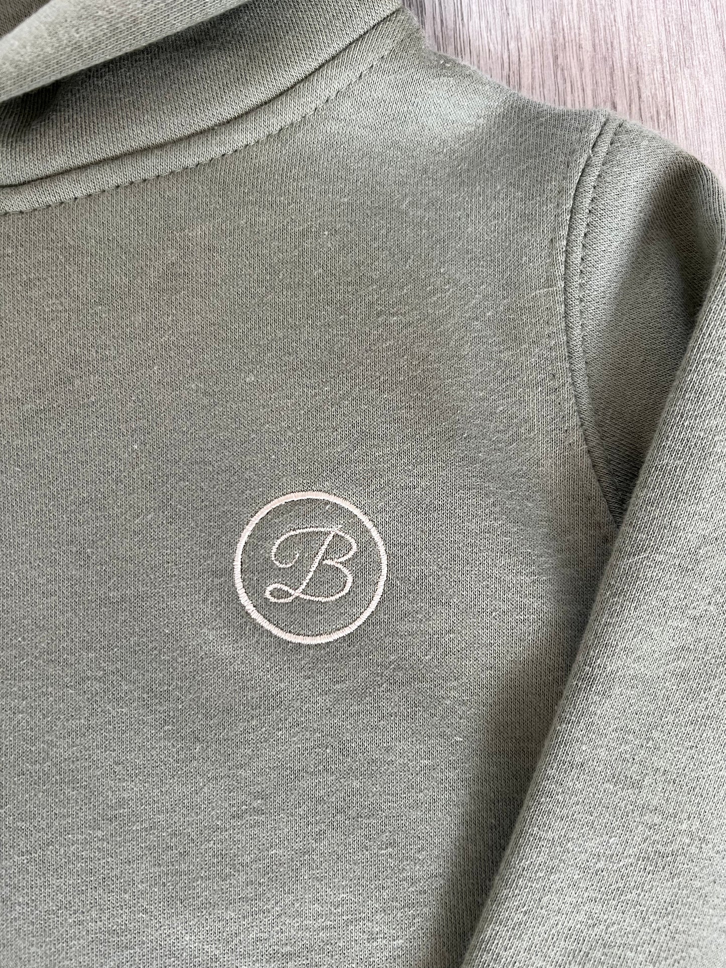 Betty's Friendly, sweat tops, Betty McKenzie - Sage green hoodie