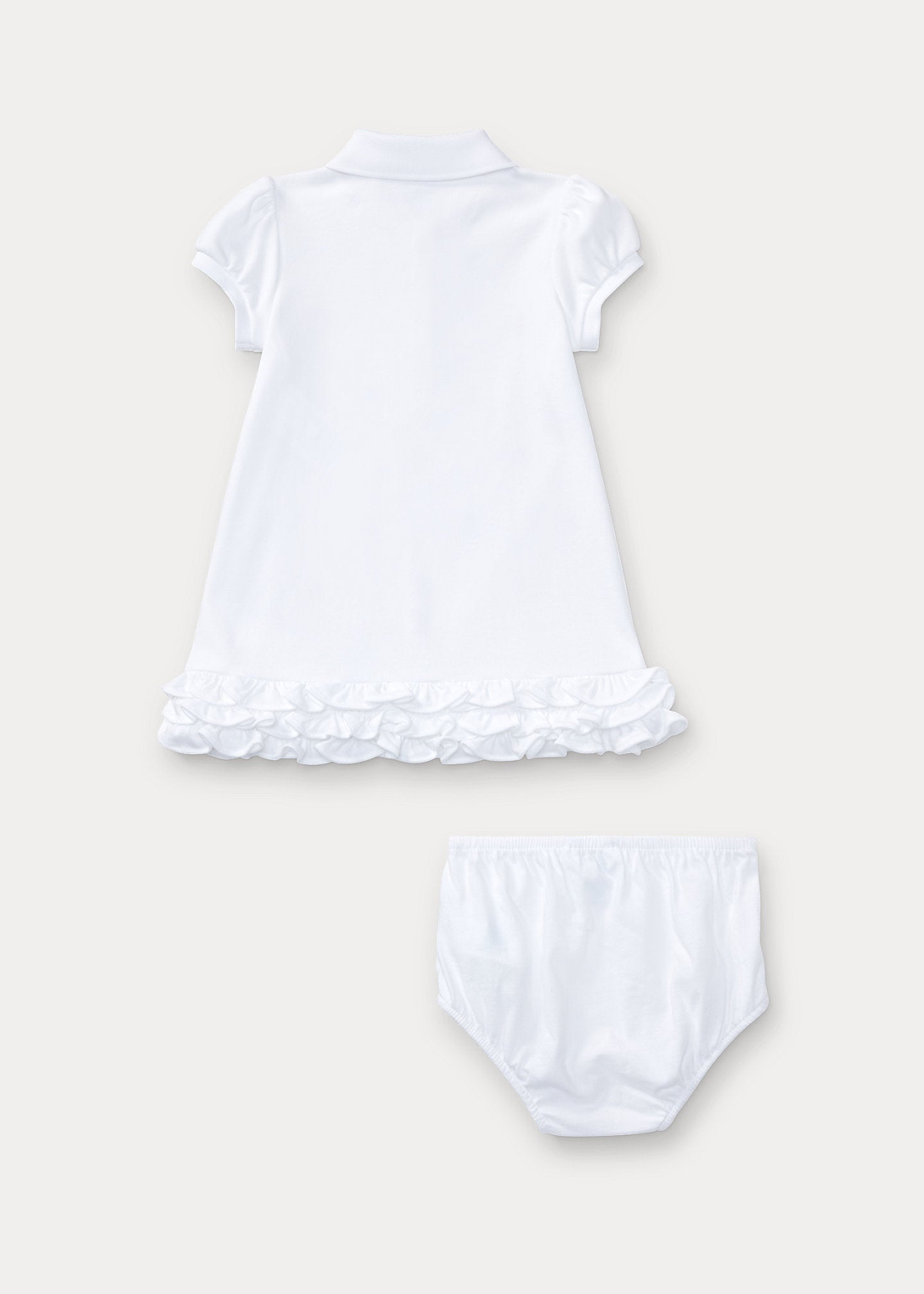 Ralph Lauren, , Ralph Lauren - White dress and pants, 12 months